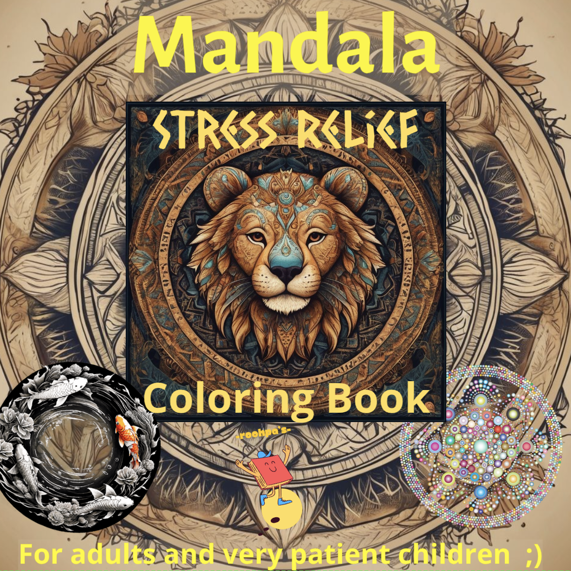 Mandala coloring book