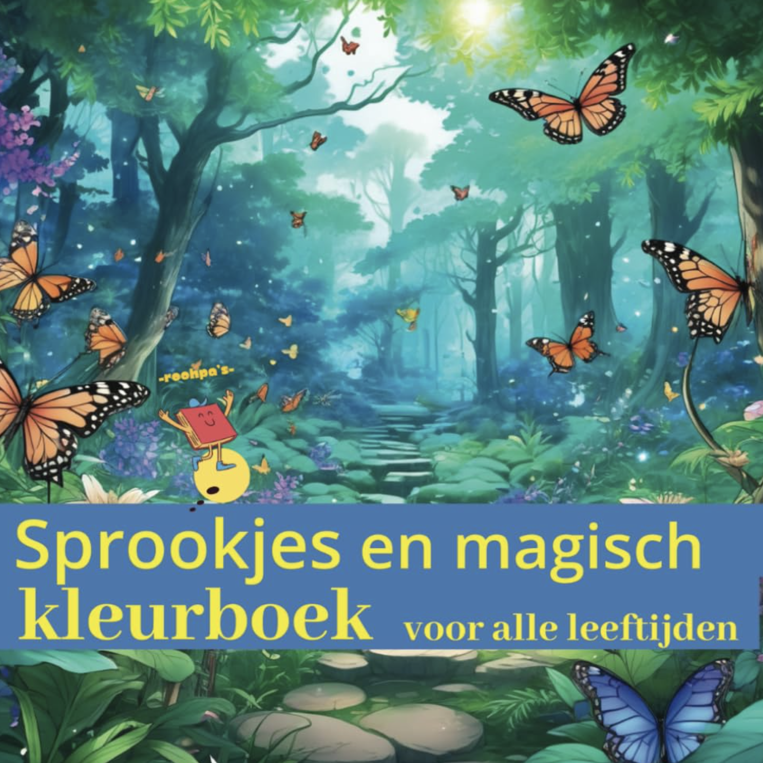 Sprookjes en Magisch kleurboek voorkant