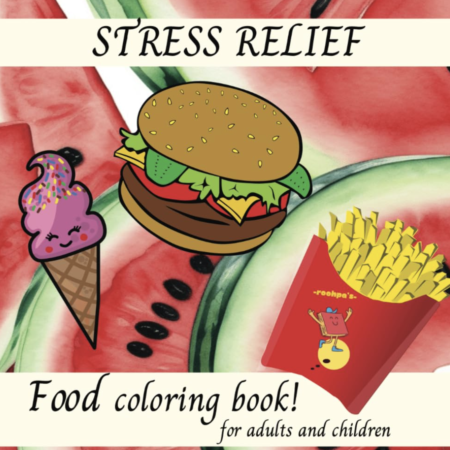 Food coloring book