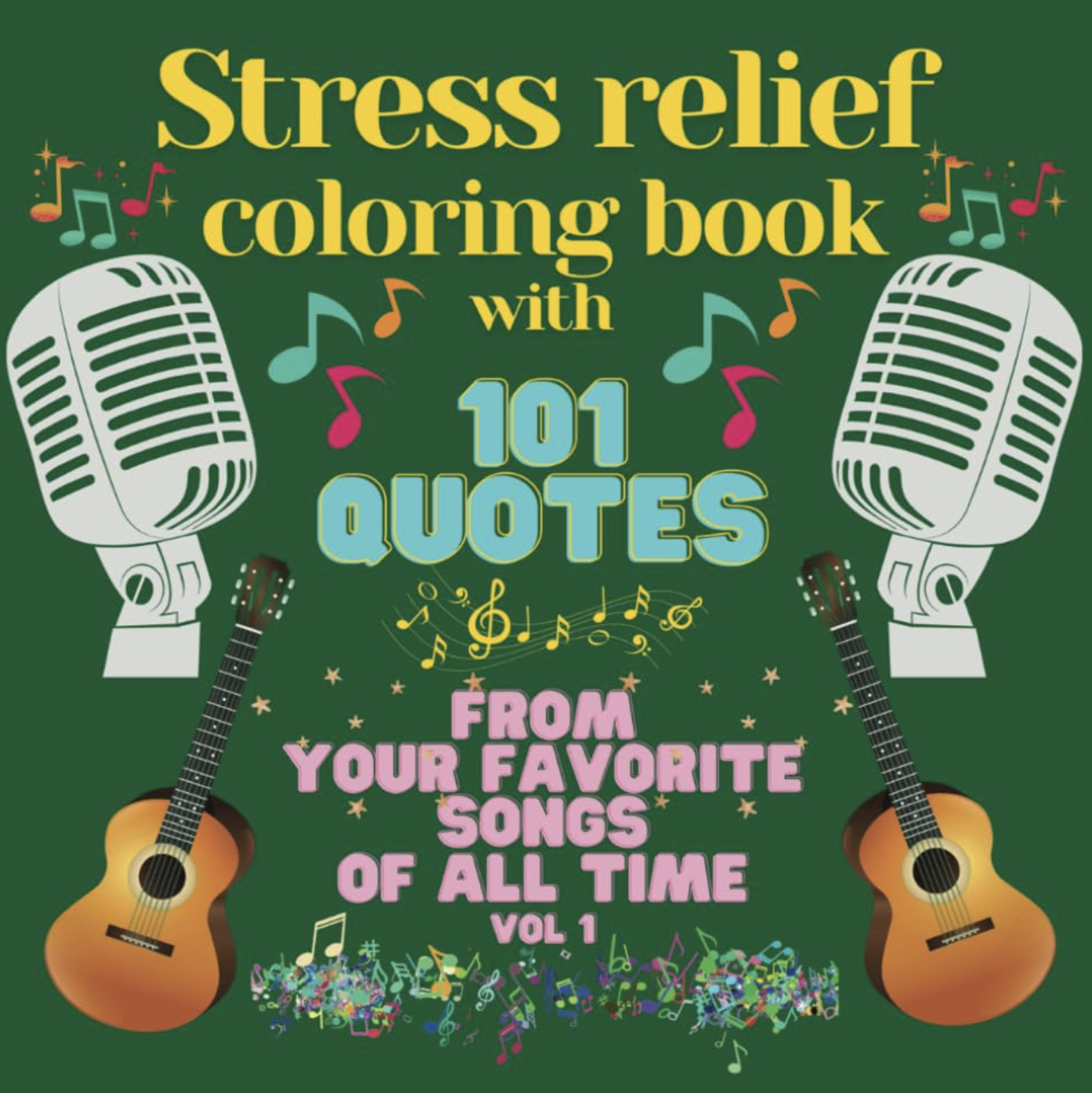 Your Favorite Song Quotes Coloring Book