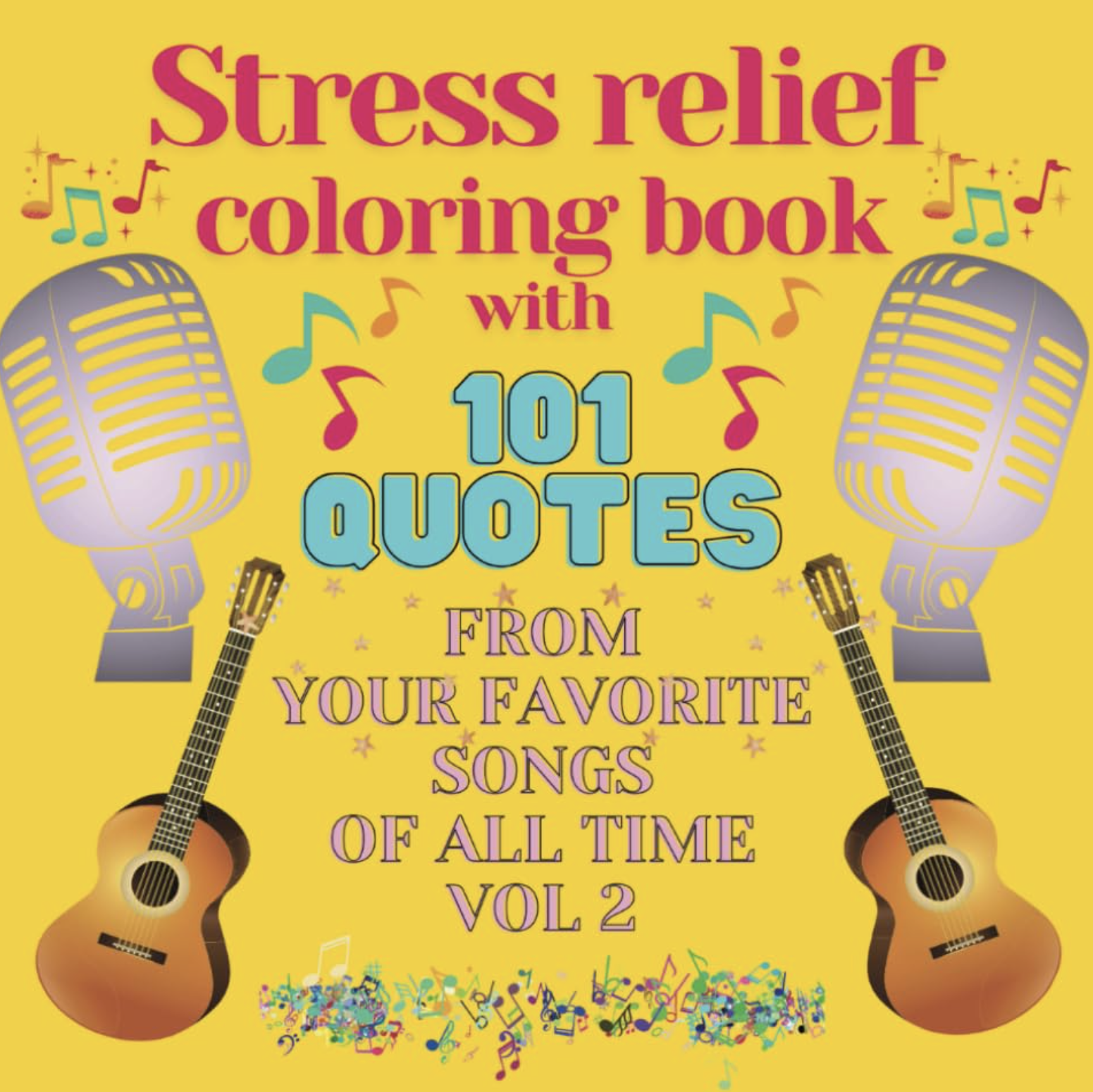 Your Favorite Song Quotes Coloring Book